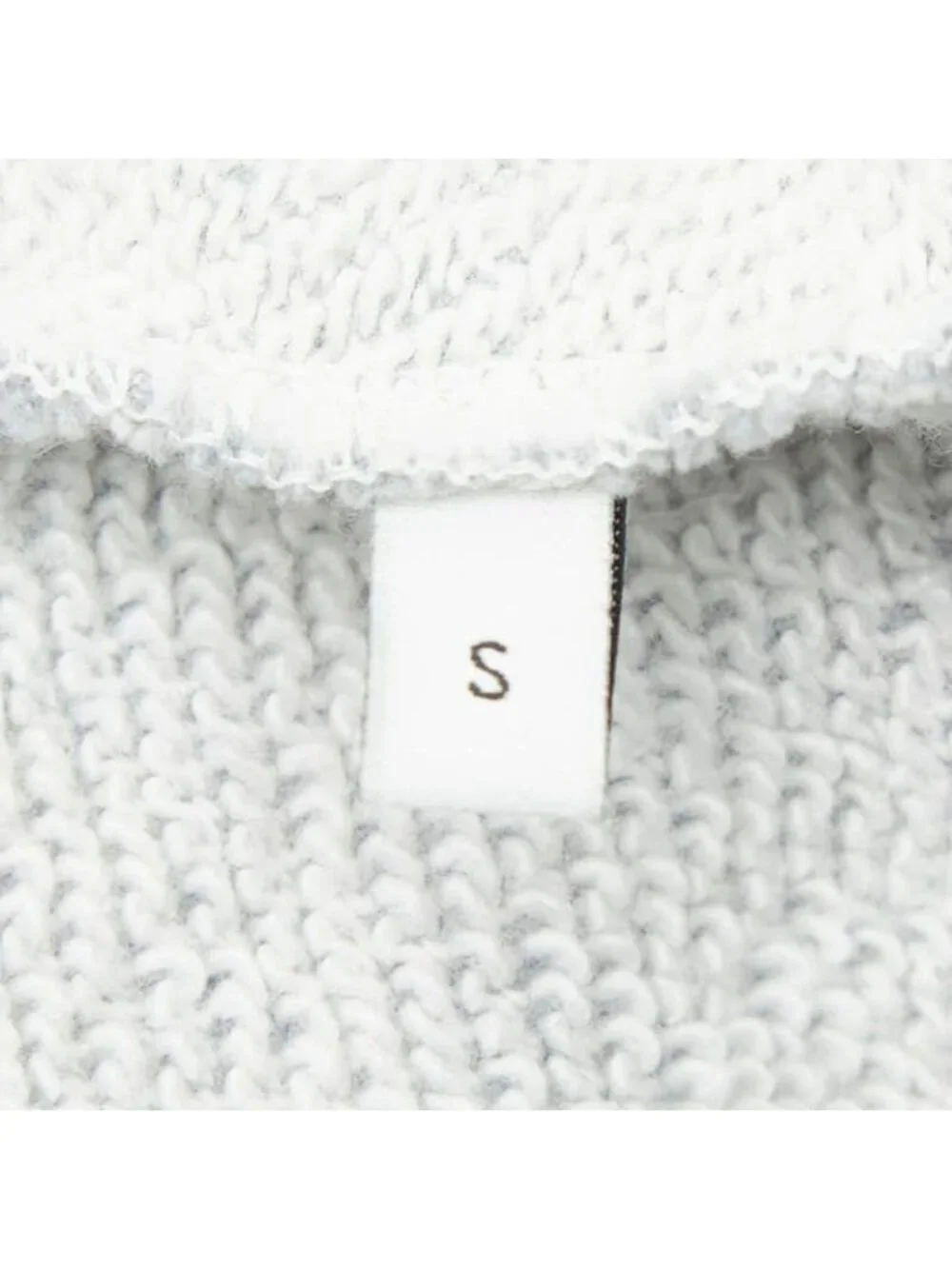 Gucci Logo Print Hoodie Pullover Gray Cotton
